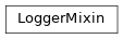 Inheritance diagram of LoggerMixin